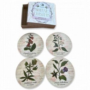 Fairyloot NEW Poisonous Flower Coasters Collectible BookTok